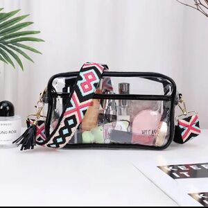 Clear crossbody